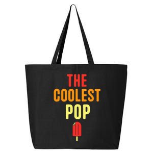 Funny Fathers Day The Coolest Pop 25L Jumbo Tote