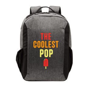 Funny Fathers Day The Coolest Pop Vector Backpack