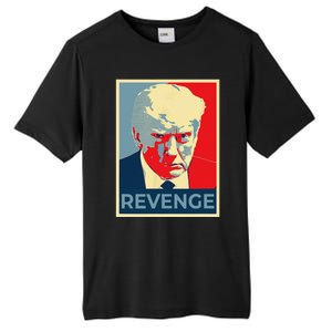 Funny Free Donald Trump Mug Shot Republican Revenge MAGA 2024 Tall Fusion ChromaSoft Performance T-Shirt