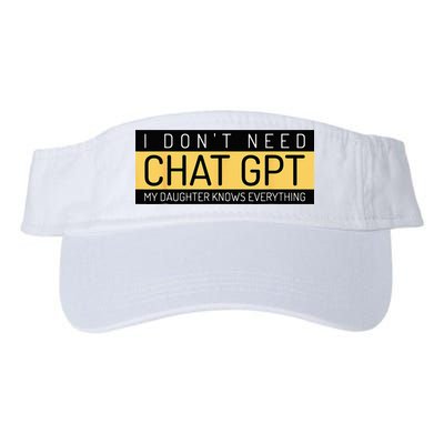 Funny Fathers Day Nerd Gift From Daughter To Dad Chat GPT Visor