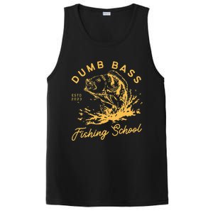 Funny Fisherman Dumb Bass Fishing School Fish Fishing Lover PosiCharge Competitor Tank