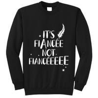 Funny FiancéE Engagement Bridal Proposal Wizard Wand Bride Sweatshirt