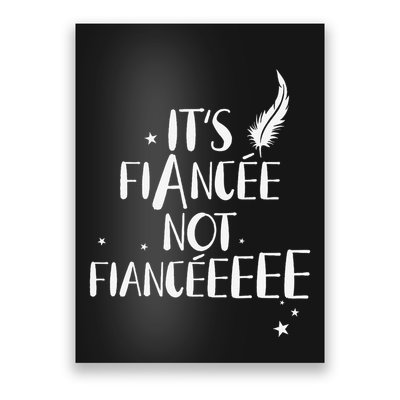 Funny FiancéE Engagement Bridal Proposal Wizard Wand Bride Poster