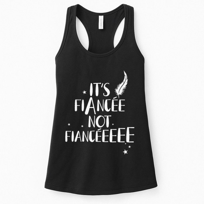 Funny FiancéE Engagement Bridal Proposal Wizard Wand Bride Womens Tank Top