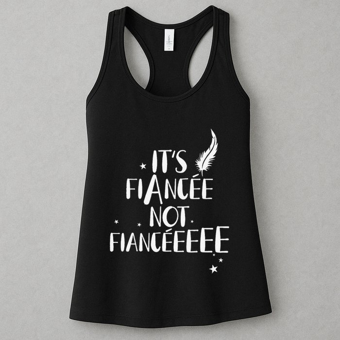 Funny FiancéE Engagement Bridal Proposal Wizard Wand Bride Womens Tank Top