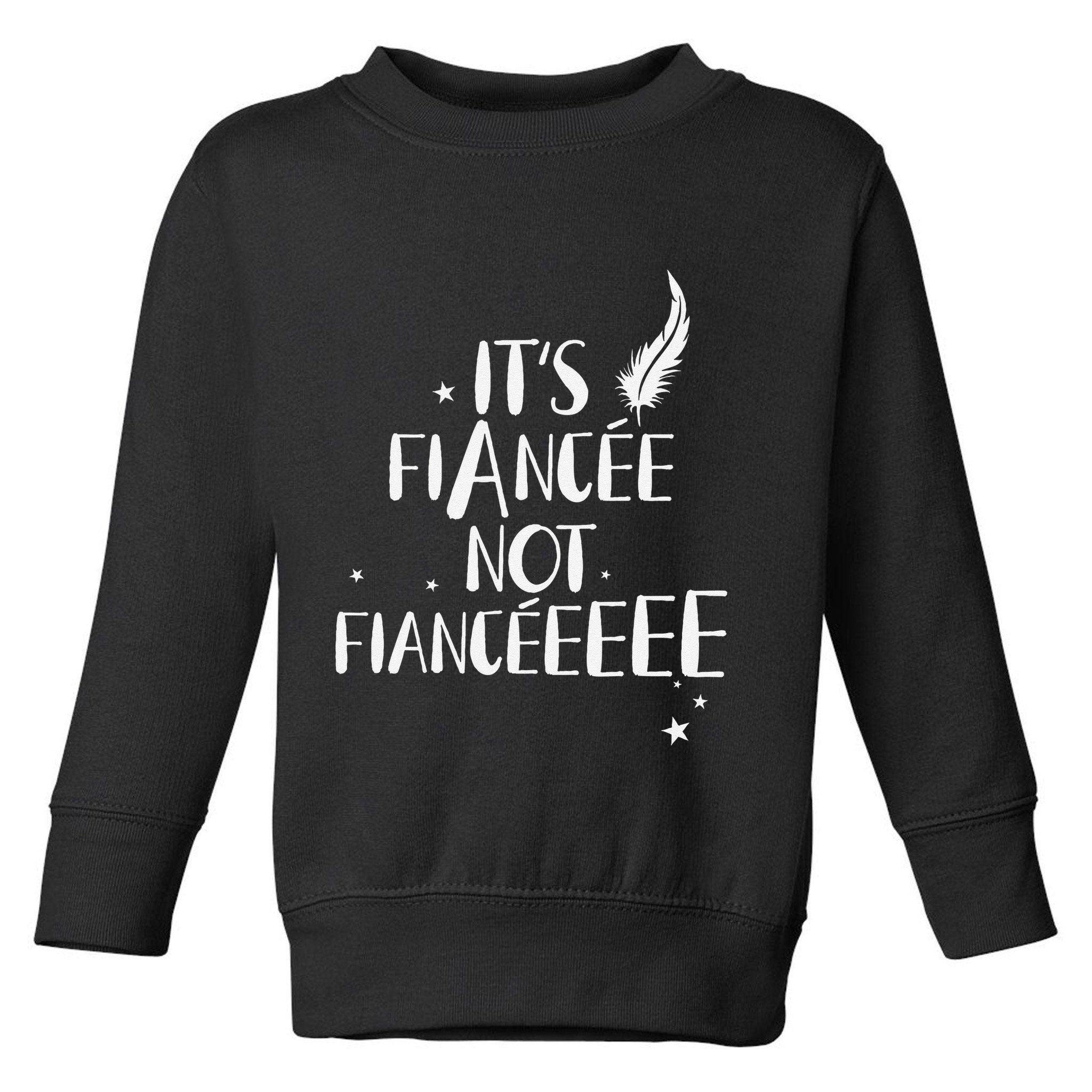 Funny FiancéE Engagement Bridal Proposal Wizard Wand Bride Toddler Sweatshirt