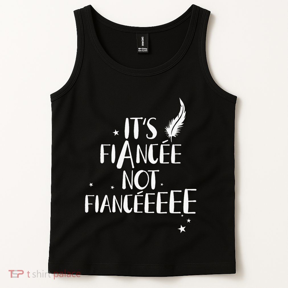 Funny FiancéE Engagement Bridal Proposal Wizard Wand Bride Tank Top