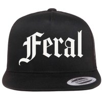 Feral Flat Bill Trucker Hat