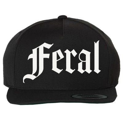 Feral Wool Snapback Cap