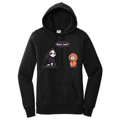 Friends For Ever Halloween Funny Women's Pullover Hoodie