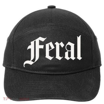 FERAL 7-Panel Snapback Hat