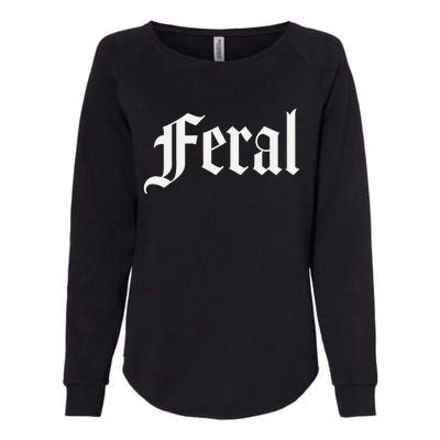 FERAL Womens California Wash Sweatshirt