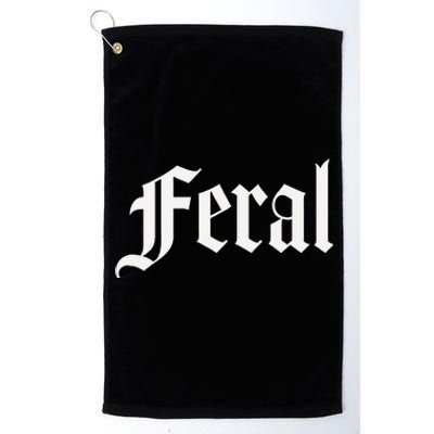 FERAL Platinum Collection Golf Towel