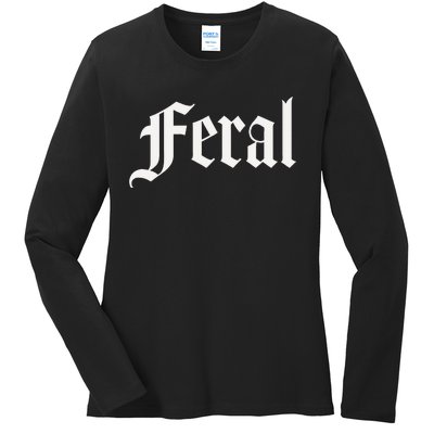 FERAL Ladies Long Sleeve Shirt