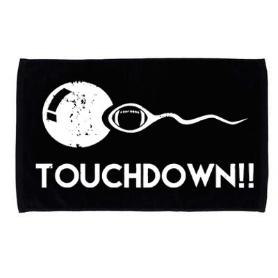 Funny Football Expectant Father Microfiber Hand Towel