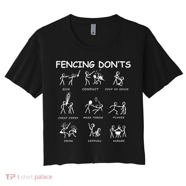 Fencing Crop Top