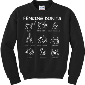 Fencing Kids Sweatshirt