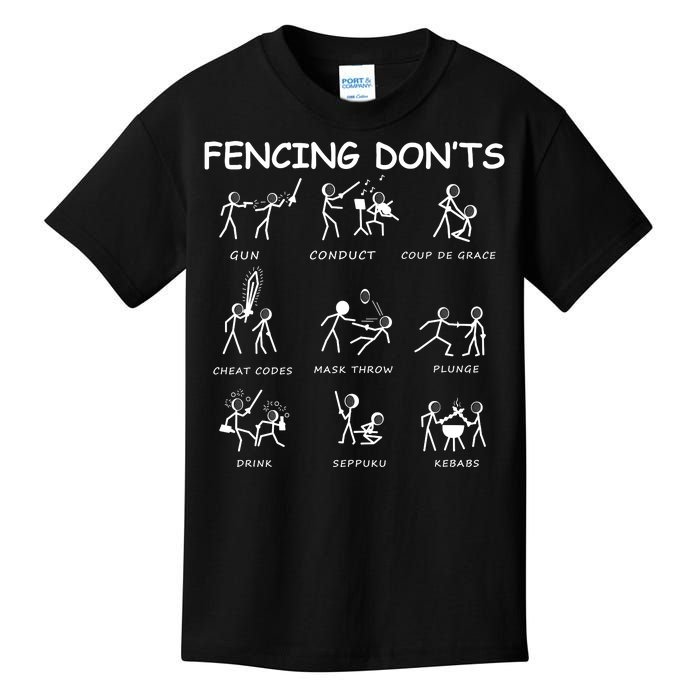 Fencing Kids T-Shirt