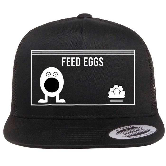 Funny Feed Eggs I Think You Should Leave Gifts For Men Flatbill Hat