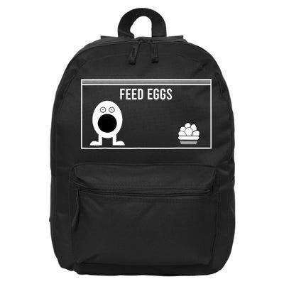 Funny Feed Eggs I Think You Should Leave Gifts For Men 16 in Basic Backpack