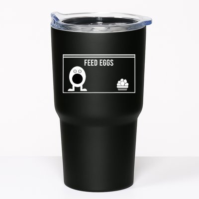 Funny Feed Eggs I Think You Should Leave Gifts For Men Tumbler
