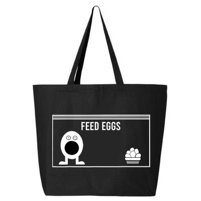 Funny Feed Eggs I Think You Should Leave Gifts For Men 25L Jumbo Tote
