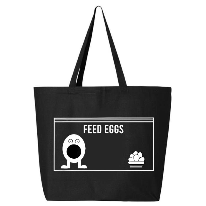 Funny Feed Eggs I Think You Should Leave Gifts For Men 25L Jumbo Tote