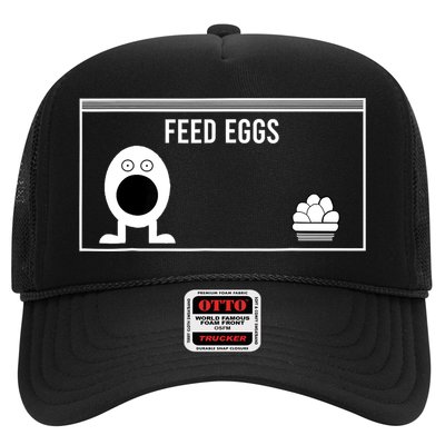 Funny Feed Eggs I Think You Should Leave Gifts For Men Trucker Hat
