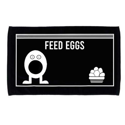 Funny Feed Eggs I Think You Should Leave Gifts For Men Microfiber Hand Towel