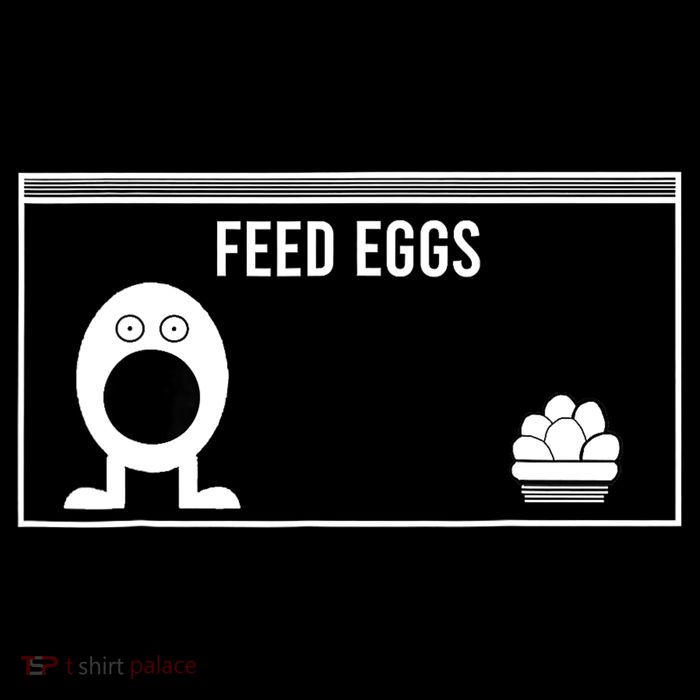 Funny Feed Eggs I Think You Should Leave Gifts For Men Women's V-Neck T-Shirt