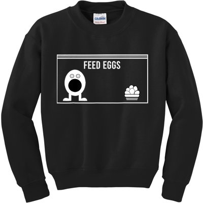 Funny Feed Eggs I Think You Should Leave Gifts For Men Kids Sweatshirt