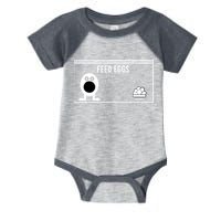 Funny Feed Eggs I Think You Should Leave Gifts For Men Infant Baby Jersey Bodysuit