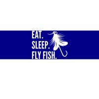 Fly Fishing Eat Sleep Fly Fish Gift Bumper Sticker