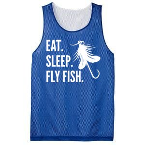 Fly Fishing Eat Sleep Fly Fish Gift Mesh Reversible Basketball Jersey Tank