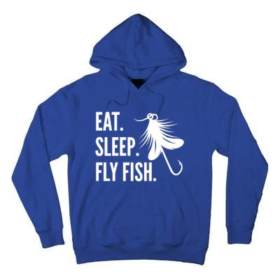 Fly Fishing Eat Sleep Fly Fish Gift Tall Hoodie