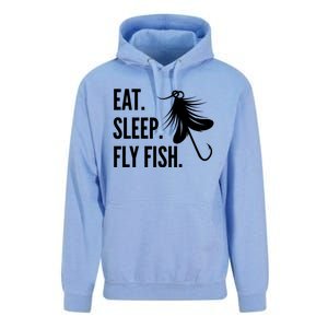 Fly Fishing Eat Sleep Fly Fish Gift Unisex Surf Hoodie