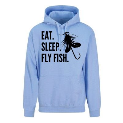 Fly Fishing Eat Sleep Fly Fish Gift Unisex Surf Hoodie