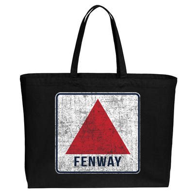 Fenway Cotton Canvas Jumbo Tote