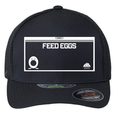 Funny Feed Eggs I Think You Should Leave Gifts For Men Flexfit Unipanel Trucker Cap