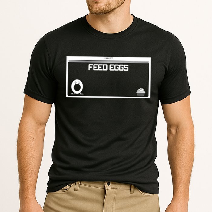 Funny Feed Eggs I Think You Should Leave Gifts For Men Performance Shirt