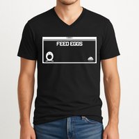 Funny Feed Eggs I Think You Should Leave Gifts For Men V-Neck T-Shirt