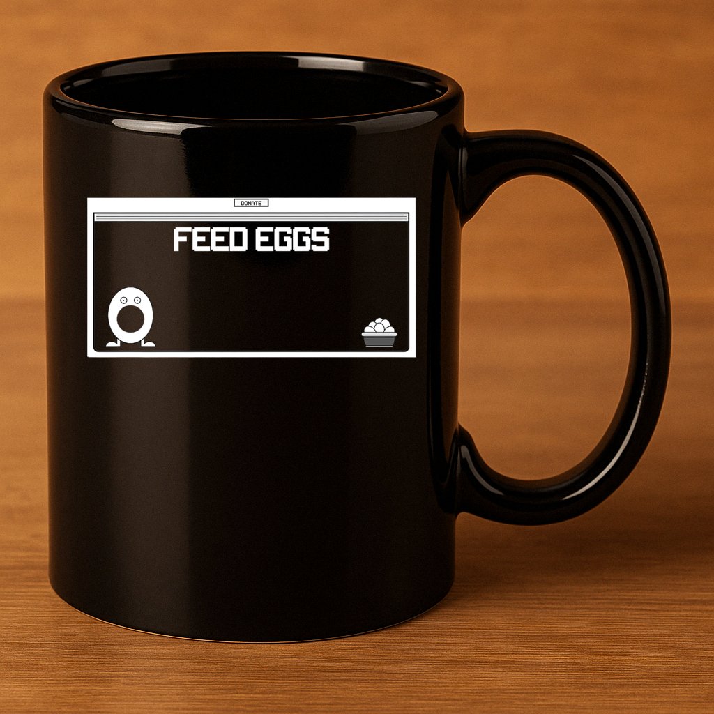 Funny Feed Eggs I Think You Should Leave Gifts For Men 11oz C Handle Ceramic Mug