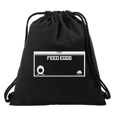 Funny Feed Eggs I Think You Should Leave Gifts For Men Drawstring Bag