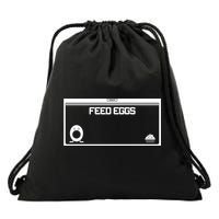 Funny Feed Eggs I Think You Should Leave Gifts For Men Drawstring Bag