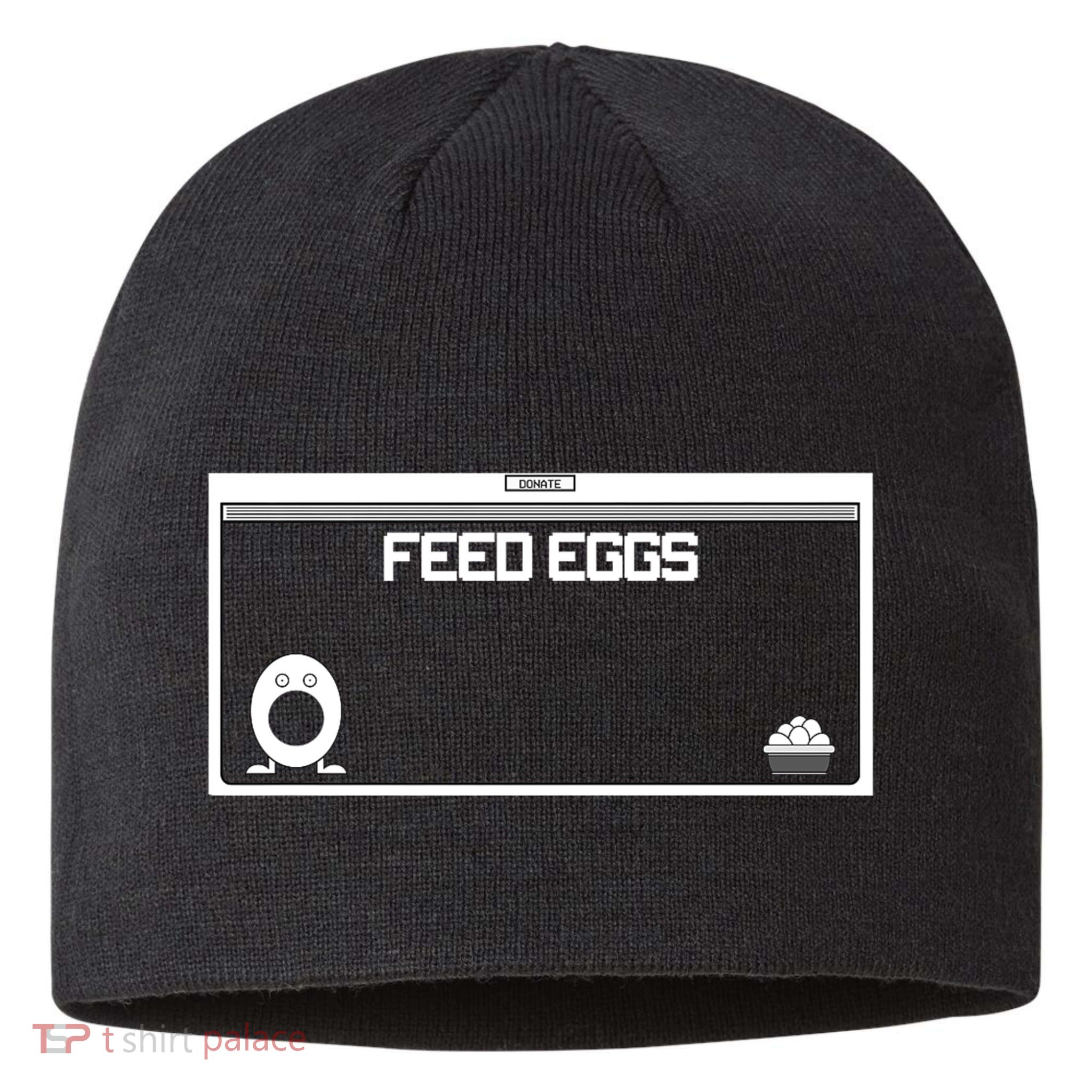 Funny Feed Eggs I Think You Should Leave Gifts For Men Sustainable Beanie