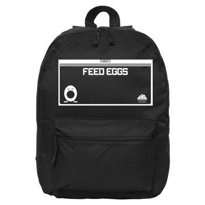 Funny Feed Eggs I Think You Should Leave Gifts For Men 16 in Basic Backpack