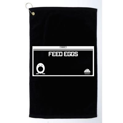 Funny Feed Eggs I Think You Should Leave Gifts For Men Golf Towel