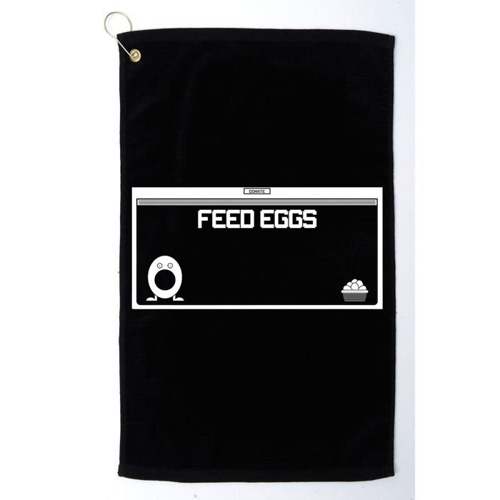 Funny Feed Eggs I Think You Should Leave Gifts For Men Golf Towel
