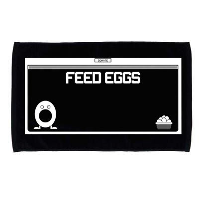 Funny Feed Eggs I Think You Should Leave Gifts For Men Microfiber Hand Towel