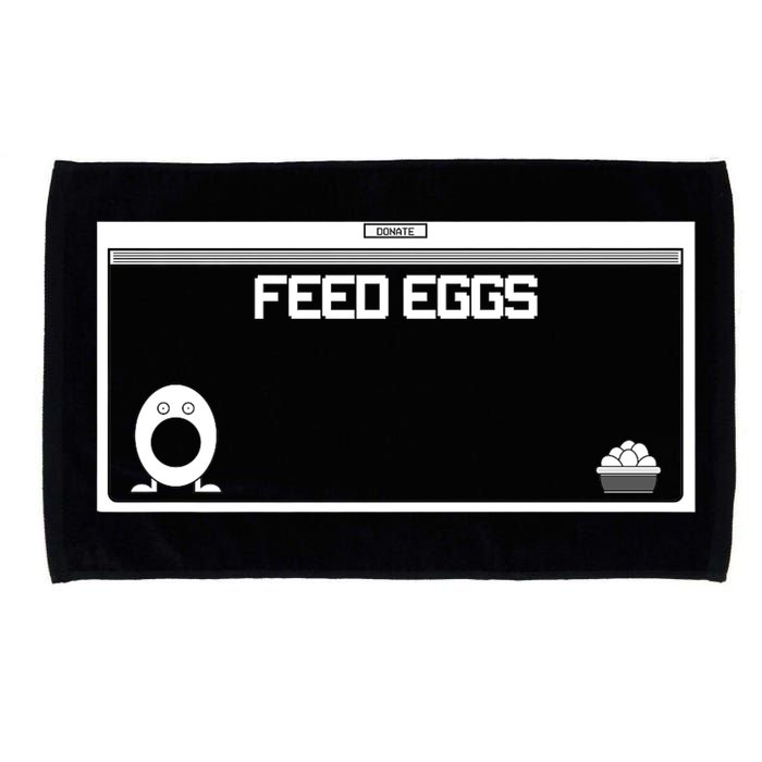 Funny Feed Eggs I Think You Should Leave Gifts For Men Microfiber Hand Towel